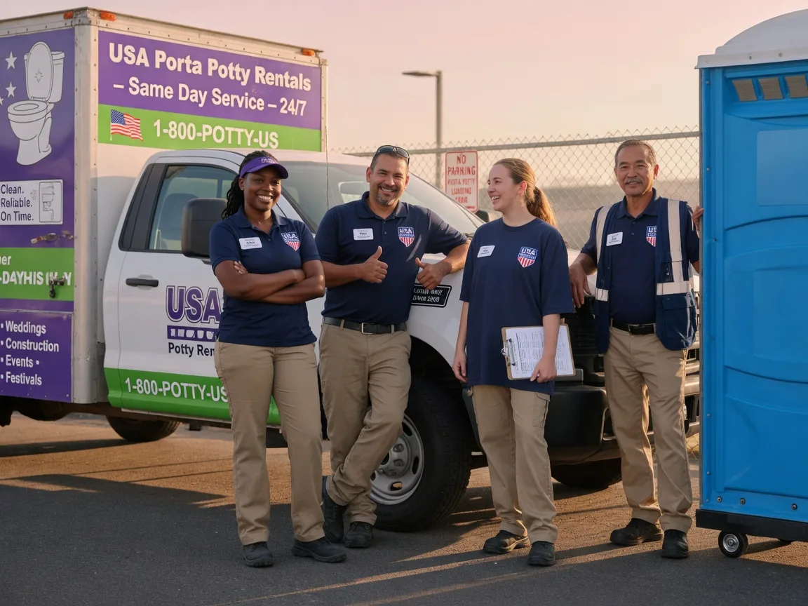 Porta Potty Rental company in Coffeeville, AL